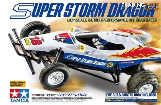 Tamiya 47438 Super Storm Dragon 2020 Re-release 1/10 RC Off-Road Buggy Kit - Does not apply