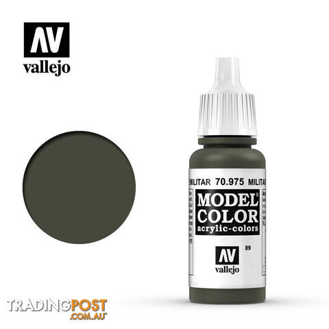 VALLEJO MODEL COLOR MILITARY GREEN AV70975 - VALLEJO