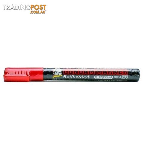 GUNDAM MARKER METALLIC RED GM16 - GUNDAM MARKER