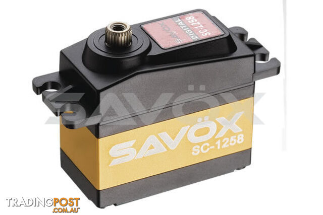 SAVOX Super Speed Titanium Gear Digital Servo SC1258TG - SAVOX