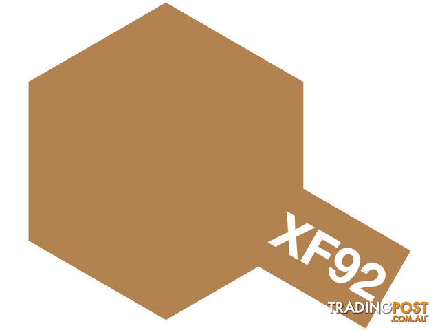 XF-92 TAMIYA Acrylic Mini Yellow-Brown (DAK 1941) - TAMIYA PAINTS & Accessories