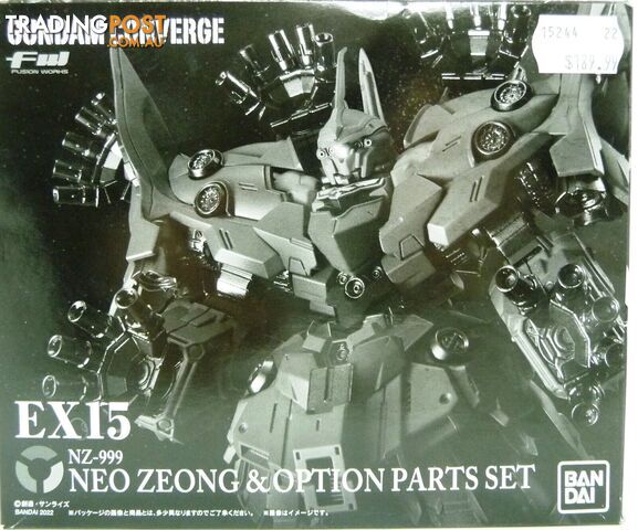 Mobile Suit Gundam Converge EX15 NZ999 Neo Zeong and Option Parts Set