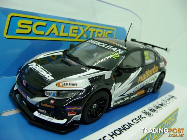 Scalextric C4297 Honda Civic Type R BTCC 2021 Golden Shedden slot car also suits...