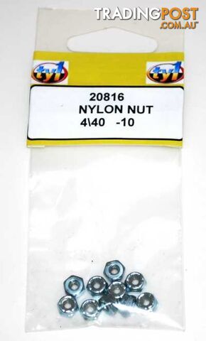 TY1 NYLON NUT 4/40 - 10