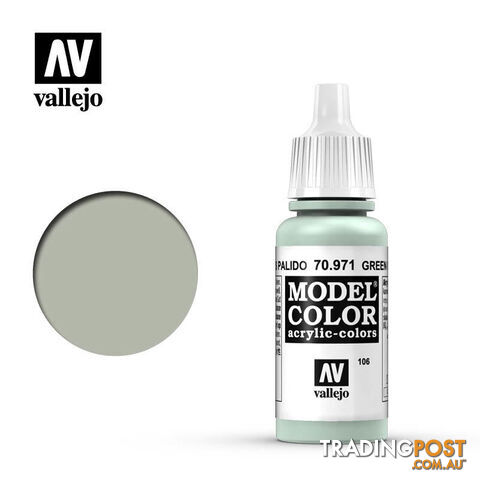 VALLEJO MODEL COLOR GREEN GREY 17ML AV70971 - VALLEJO