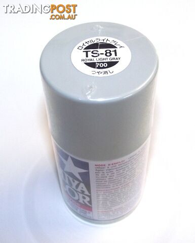 TS-81   TAMIYA ACRYLIC SPRAY PAINT  BR.NAVY GRAY - TAMIYA PAINTS &amp; Accessories