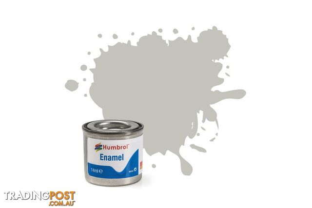 28 HUMBROL ENAMEL PAINT CAMOUFLAGE GREY MATT - HUMBROL