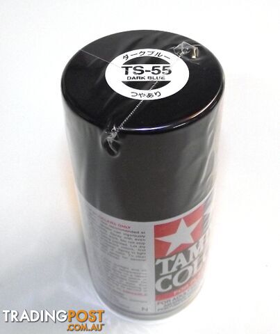 TS-55 TAMIYA ACRYLIC SPRAY PAINT DARK BLUE - TAMIYA PAINTS & Accessories