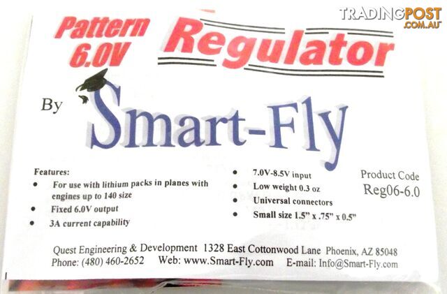 REGULATOR PATTERN 6VOLT 3AMP ( SMART-FLY ) - SMART-FLY