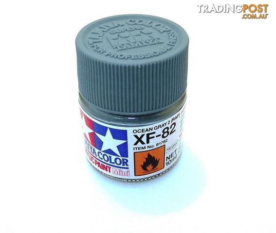 XF-82   TAMIYA ACRYLIC PAINT FLAT OCEAN GREY - TAMIYA PAINTS &amp; Accessories