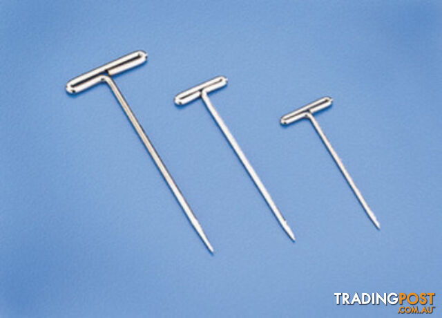 DUBRO NICKEL PLATED T-PINS 1"  252 - DUBRO