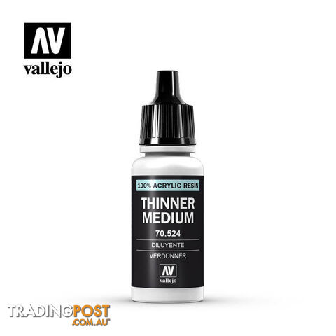 VALLEJO MODEL COLOR THINNER 17ML AV70524 - VALLEJO