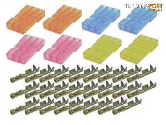TY1 MALE CONNECTOR KIT 4 COLOURS 2 OF EACH (8 PLUGS) TY4074 - TY1