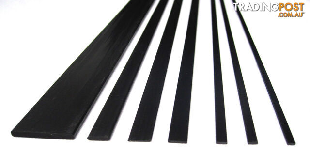 CARBON FIBER FLAT 0.6X5X1000MM