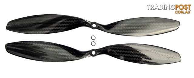 PROP 10X3.8 CW/CCW PAIR MULTI COPTER CARBON FIBRE
