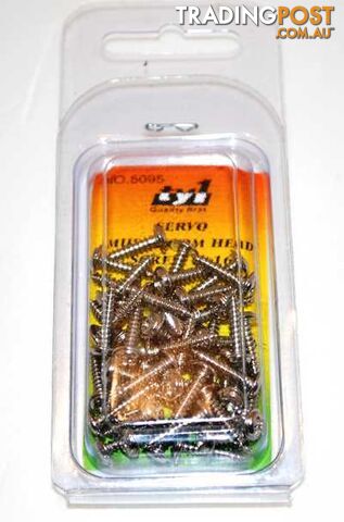 TY1 SERVO SCREWS M3X16 - 50PK TY5095 - TY1