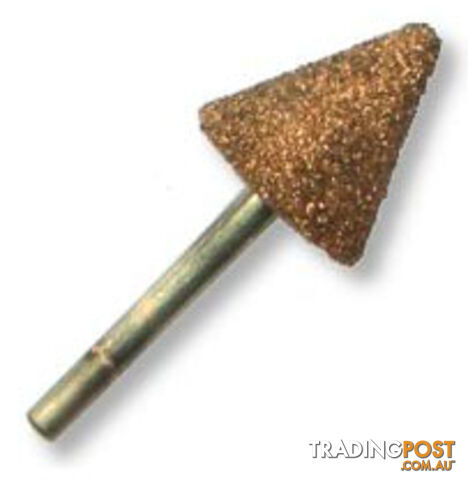 PERMA-GRIT RF2F WIDE CONE ROTARY 16MM FINE - PERMA-GRIT TOOLS