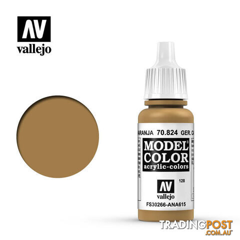 VALLEJO MODEL COLOR GERMAN ORANGE OCHR AV70824 - VALLEJO