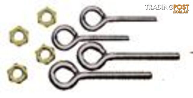 SULLIVAN S549 THREADED EYEBOLTS 4-40 4PCS - Sullivan