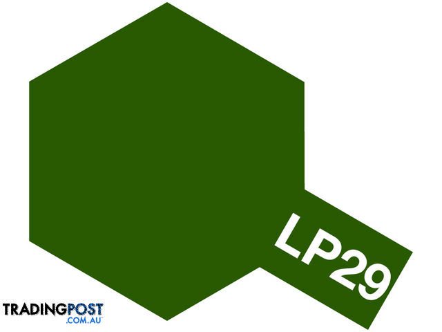 LP-29 TAMIYA LACQUER PAINT OLIVE DRAB 2 10ml - TAMIYA PAINTS & Accessories