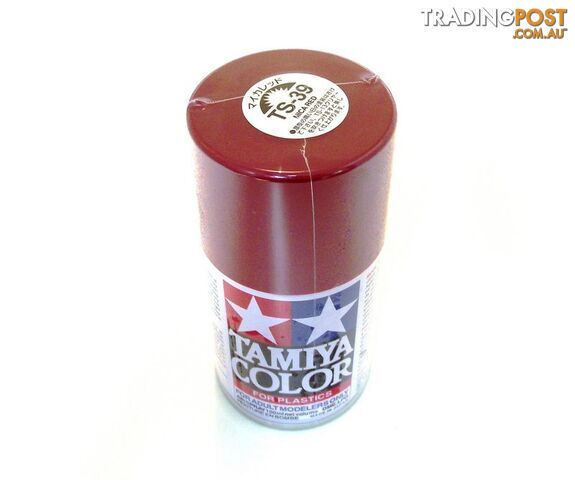 TS-39   TAMIYA ACRYLIC SPRAY PAINT  MICA RED - TAMIYA PAINTS &amp; Accessories