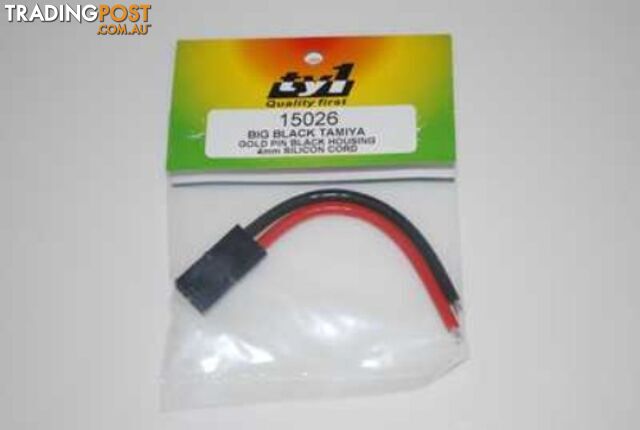 TY1 BIG BLACK TAMIYA FEMALE WITH WIRE TY15026 - TY1