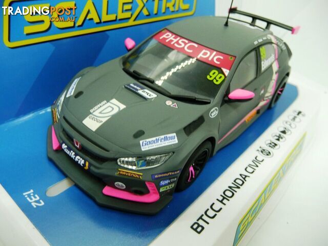 Scalextric C4317 Honda Civic Type R BTCC 2021 Jade Edwards slot car also suits Carrera - SCALEXTRIC - Does not apply