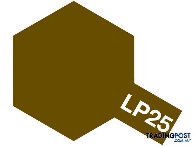 LP-25 TAMIYA LACQUER PAINT BROWN (JGSDF) 10ml - TAMIYA PAINTS & Accessories