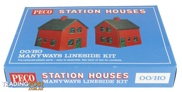 PECO LK14 BRICK STATION HOUSE - PECO