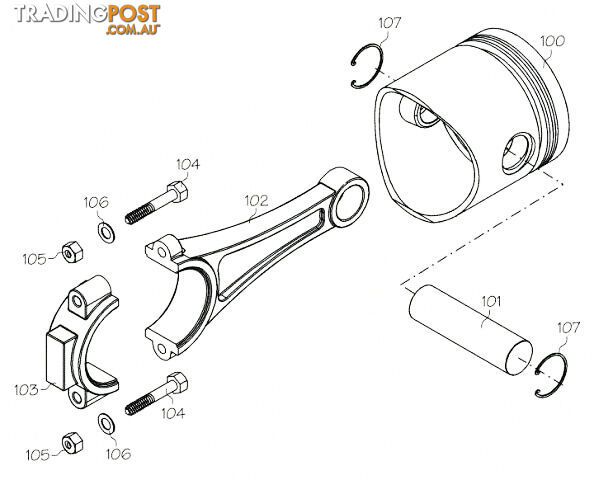 F2001 (YS ENGINE PART) CRANKCASE DZ140