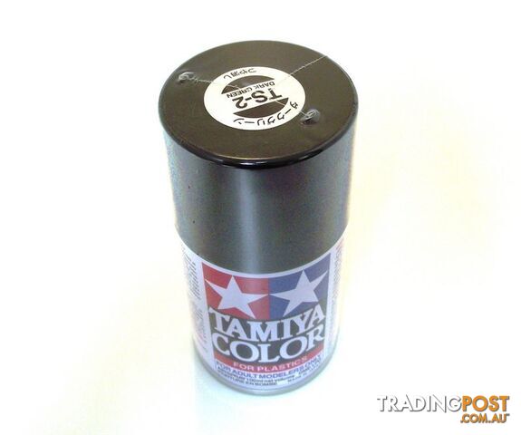 TS-2 TAMIYA ACRYLIC SPRAY PAINT DARK GREEN - TAMIYA PAINTS & Accessories