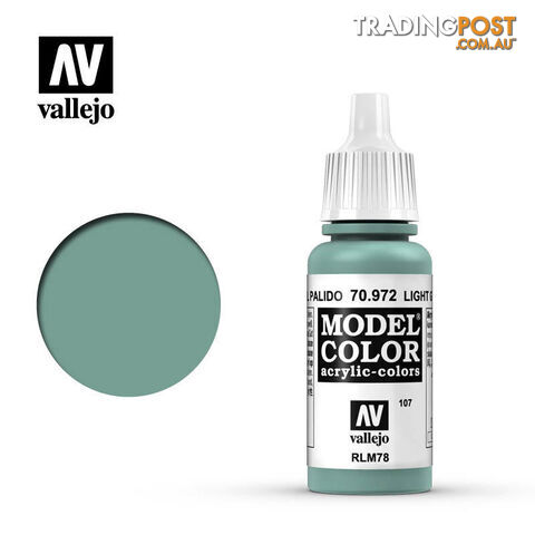 VALLEJO MODEL COLOR LIGHT GREEN BLUE AV70972 - VALLEJO