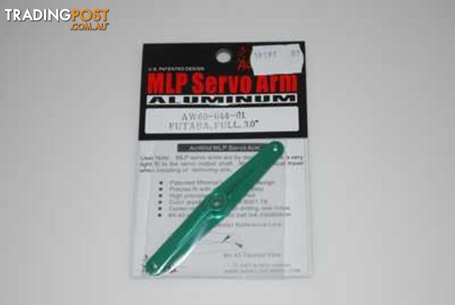 AIR WILD ALUMINIUM SERVO ARM FULL 3' FUTABA - AIR WILD