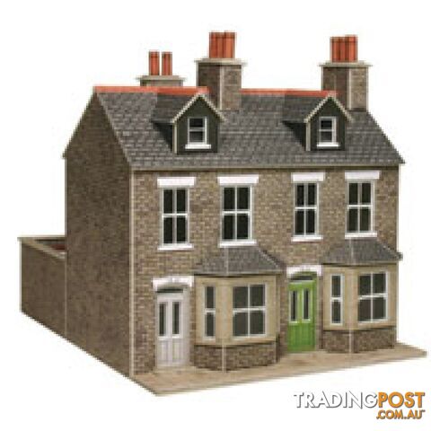 METCALFE PO262 TERRACED HOUSES STONE - METCALFE