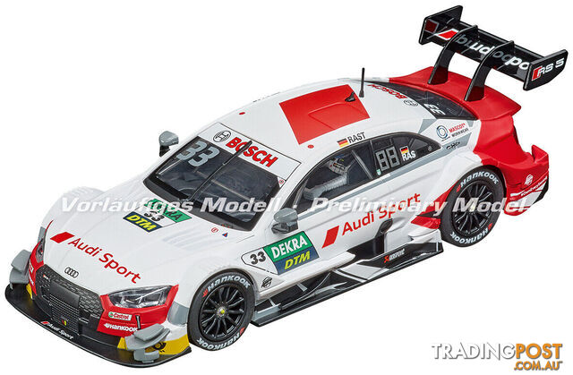 Carrera Evo Audi RS5 DTM R Rast No33 slot car also suits  Scalextric - CARRERA - Does not apply