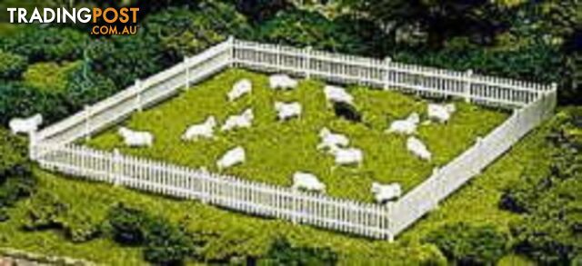 ATLAS HO SHEEP 18 WHITE 1 BLACK AIATL0779 TRAIN ACCESSORIES - ATLAS