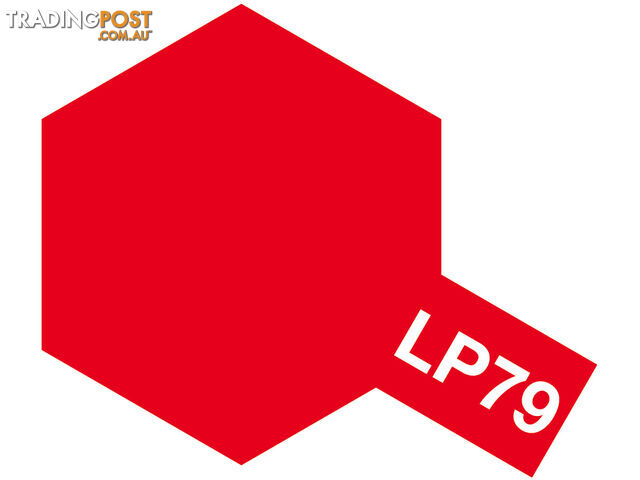 LP-79 TAMIYA LACQUER PAINT FLAT RED 10ml - TAMIYA PAINTS & Accessories