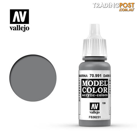 VALLEJO MODEL COLOR DARK SEA GREY 17ML AV70991 - VALLEJO