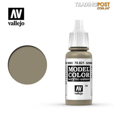 VALLEJO MODEL COLOR GERMAN CAM BEIGE AV70821 - VALLEJO