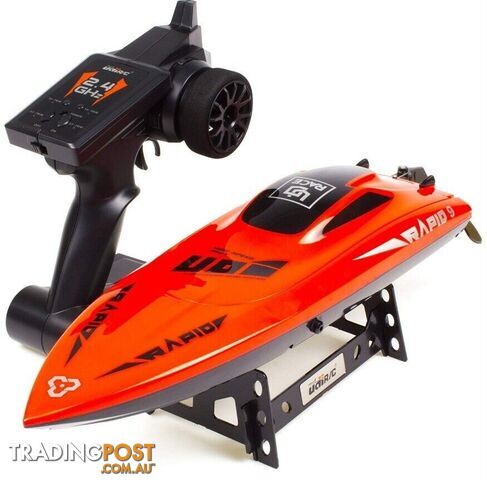 UDI RC RTR RAPID BOAT WATERCOOLED MOTOR SELF RIGHTING 390 BRUSHED MOTOR 2.4GHz - Does not apply