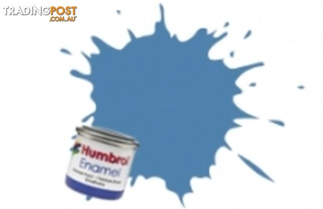 109   HUMBROL ENAMEL PAINTWW1 BLUE MATT - HUMBROL