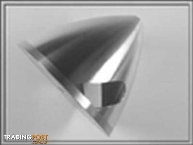2-3/4 FAI 3-BLADE TRU TURN ALUMINIUM SPINNER TT2763B 3-BLADE