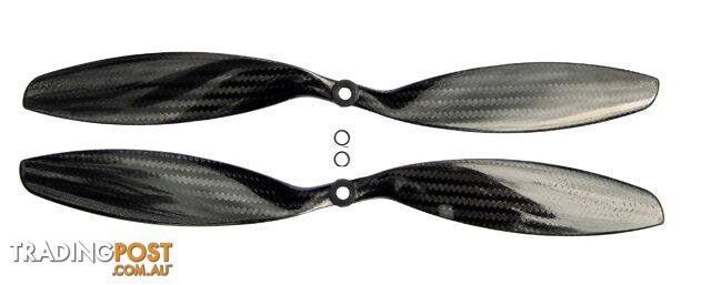 PROP 13X4 CW/CCW PAIR MULTI COPTER CARBON FIBRE
