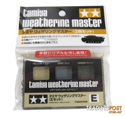 TAMIYA WEATHERING MASTER E SET 87098 - TAMIYA PAINTS & Accessories