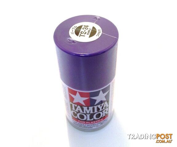 TS-24 TAMIYA ACRYLIC SPRAY PAINT PURPLE - TAMIYA PAINTS & Accessories