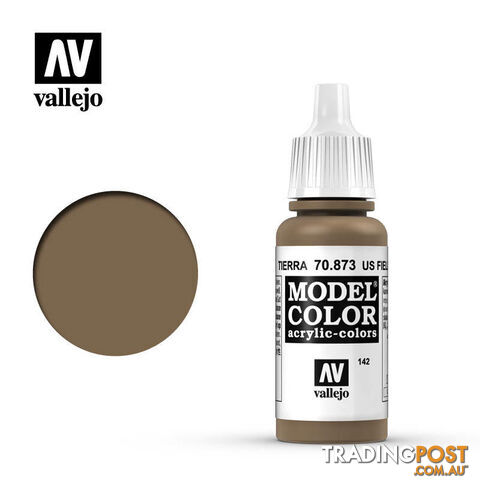 VALLEJO MODEL COLOR US FILD DRAB 17ML AV70873 - VALLEJO