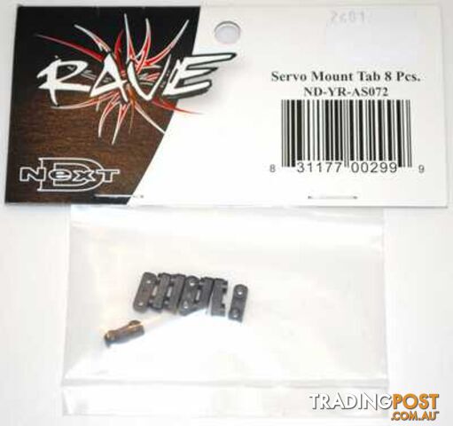 SERVO MOUNT TAB 8PCS