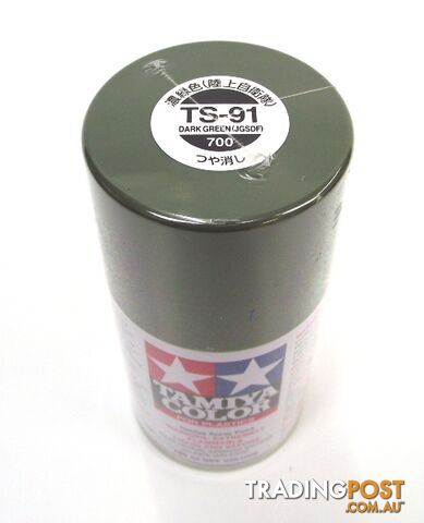 TS-91 TAMIYA ACRYLIC PAINT DARK GREEN (JGSDF) - TAMIYA PAINTS & Accessories