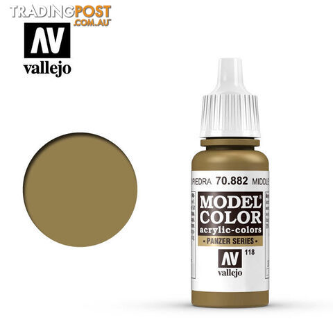VALLEJO MODEL COLOR MIDDLESTONE 17ML AV70882 - VALLEJO