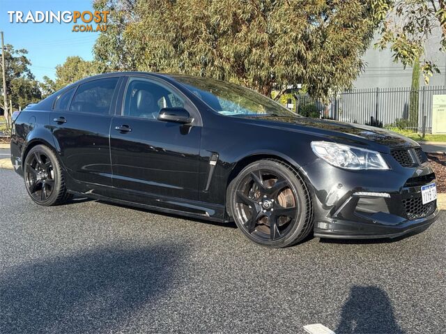 2016 HOLDENSPECIALVEHICLES CLUBSPORT R8SVBLACK GEN-F2MY16 SEDAN
